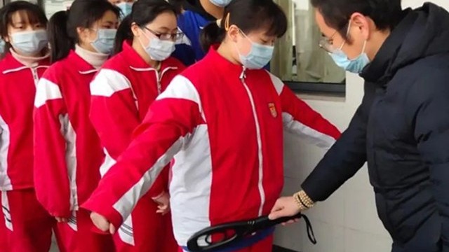 配備手機探測器確保學生專心學習，九江六中教學環(huán)境大變化