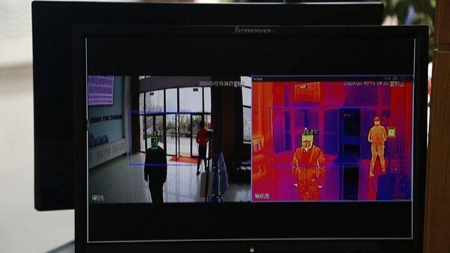 疫情防控紅外線測溫儀